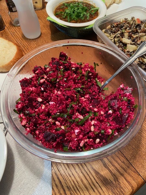 Roasted Beet Quinoa Salad