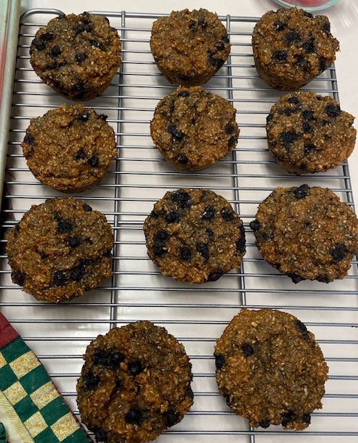 Blueberry Bran Muffins