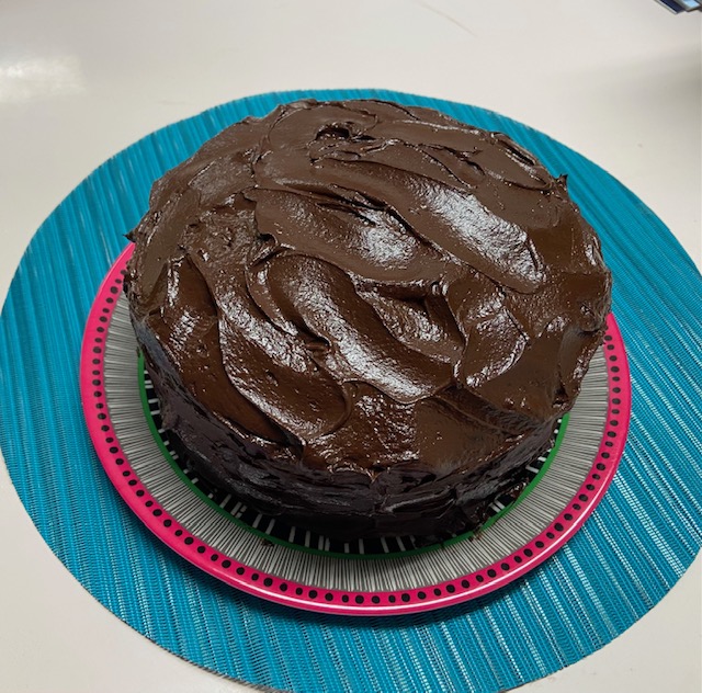 Chocolate Cake with Gooey Ganache