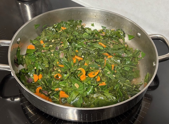 Collard Greens, Ethiopian Style