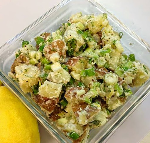 Creamy Potato Salad with Fresh Herbs
