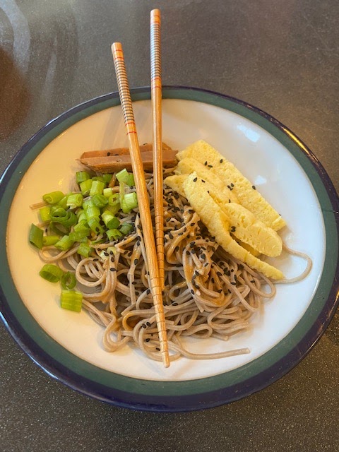Kira's Soba Noodles with Tahini Sauce