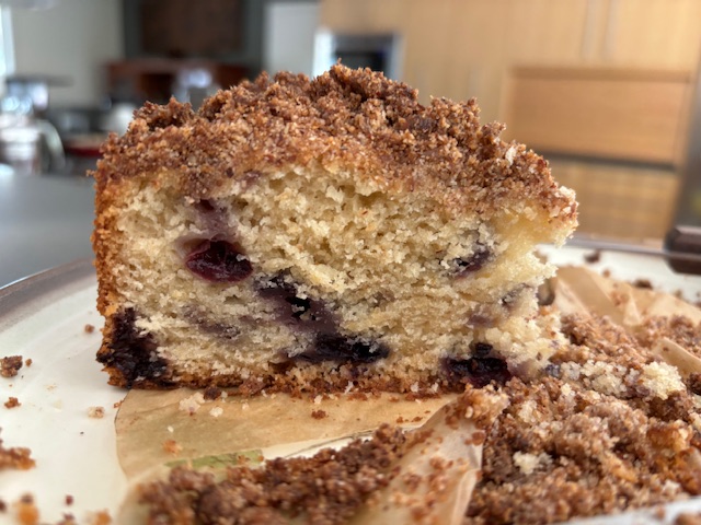 Lemon Blueberry Coffee Cake