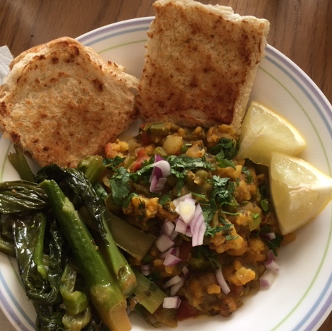 Pav Bhaji (Indian Street Food)