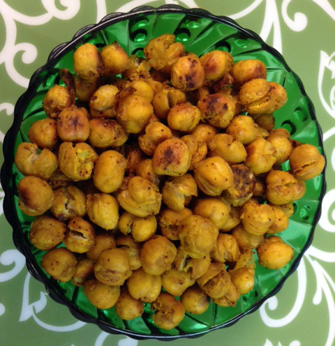 Roasted Spiced Chickpeas