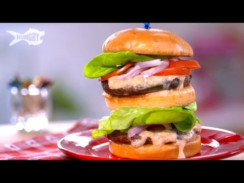 Vegan Double-Double Burgers & Field Roast Sausages