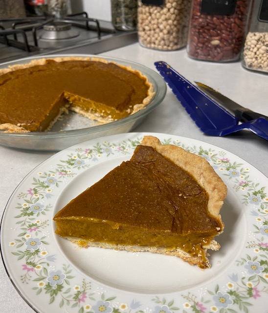 Vegan Pumpkin Pie