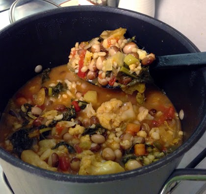 Veggie Bean Kale Soup